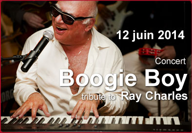 Concert de Boogie Boy alias Paul Ambach au cote village le 12 juin 2014